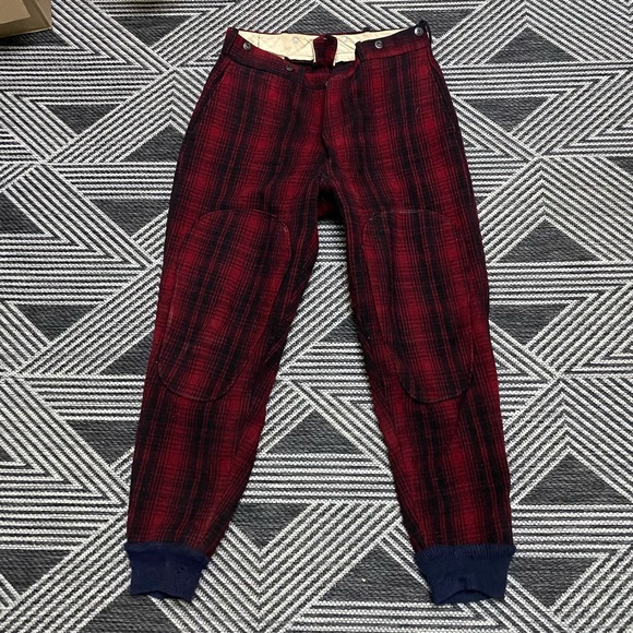 Woolrich Pants Vintage 4s 50s Woolrich Woolen Mills Red Buffalo